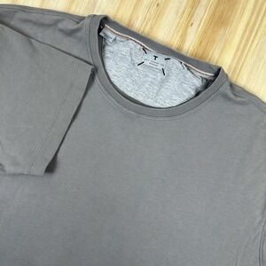Left Coast Tee Men's XXL Shaped Grey Cotton Short Sleeve Crew Neck